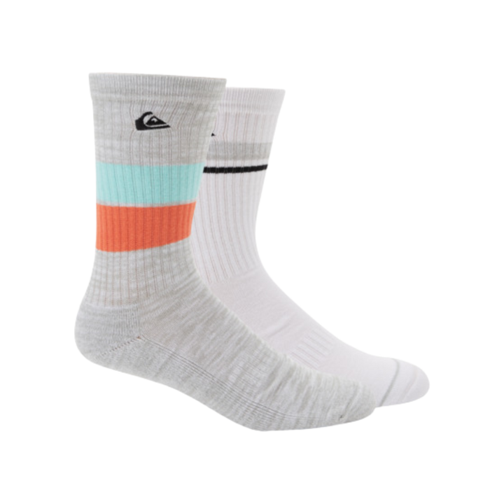 QUIKSILVER CREW SOCKS 2 PACK