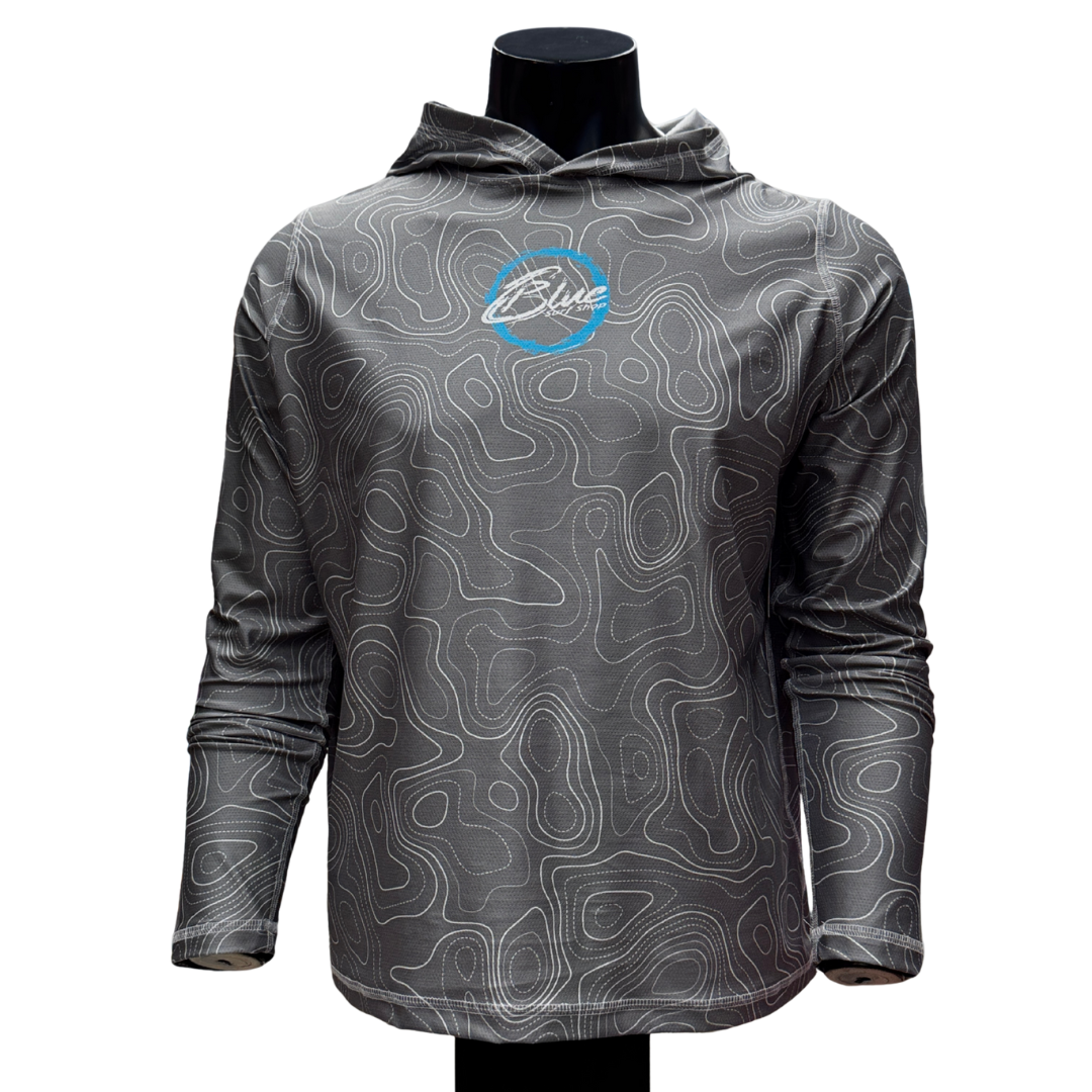 BLUE ULTRA BREATH RASHGUARD - TOPO CHARCOAL