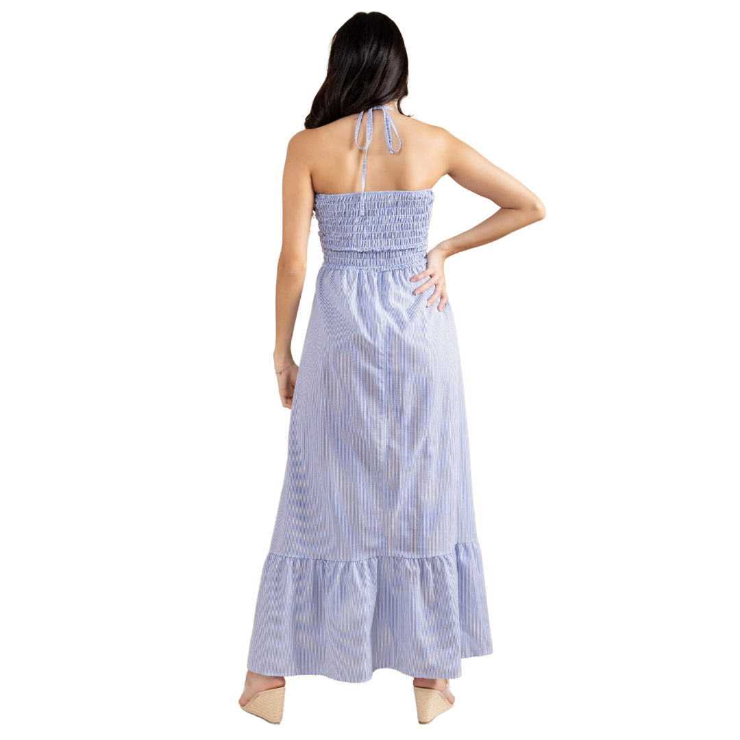 SEASPICE HALTER DRESS