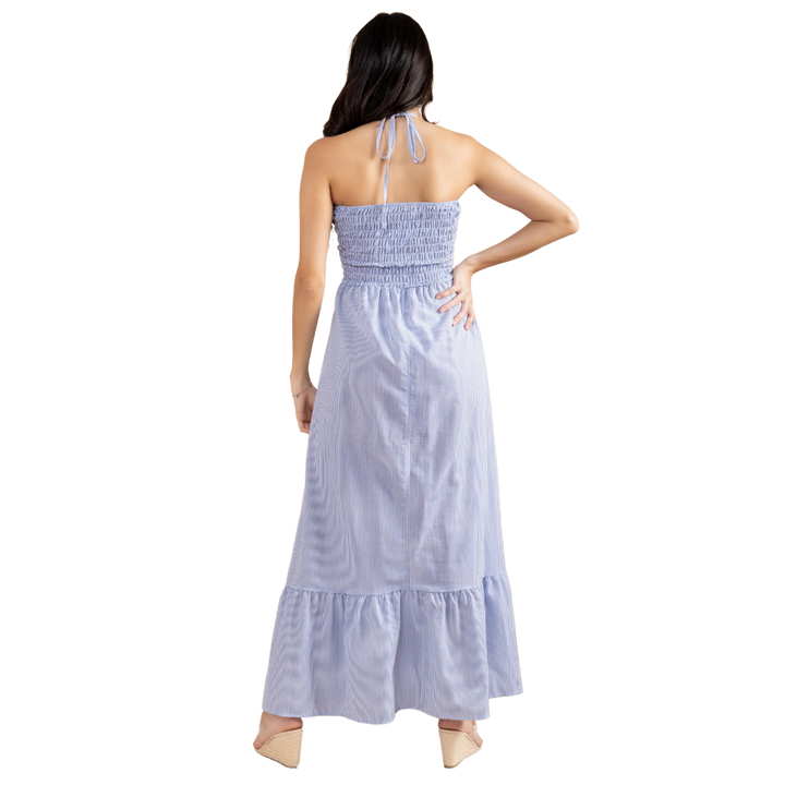 SEASPICE HALTER DRESS