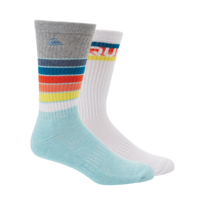 QUIKSILVER CREW SOCKS 2 PACK