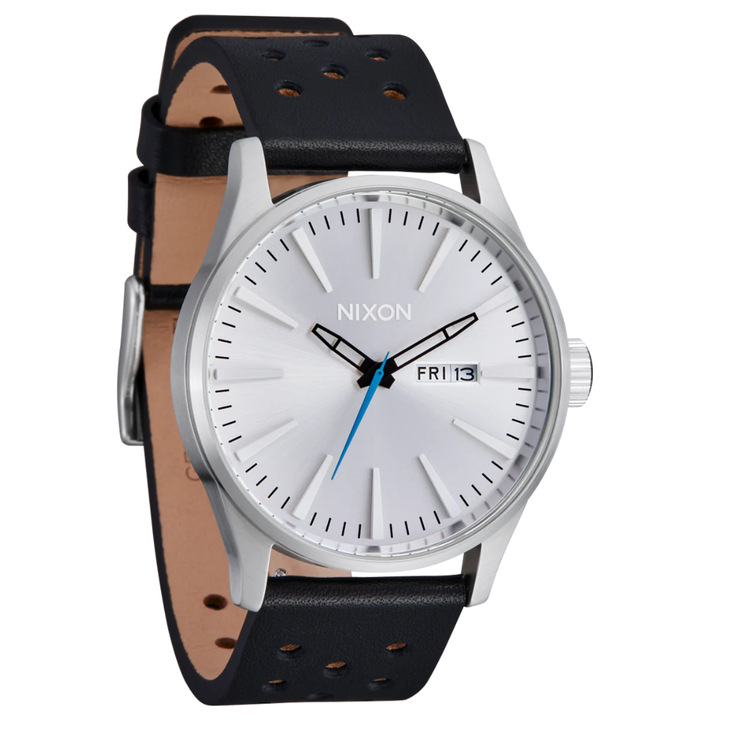 NIXON SENTRY LEATHER WATCH