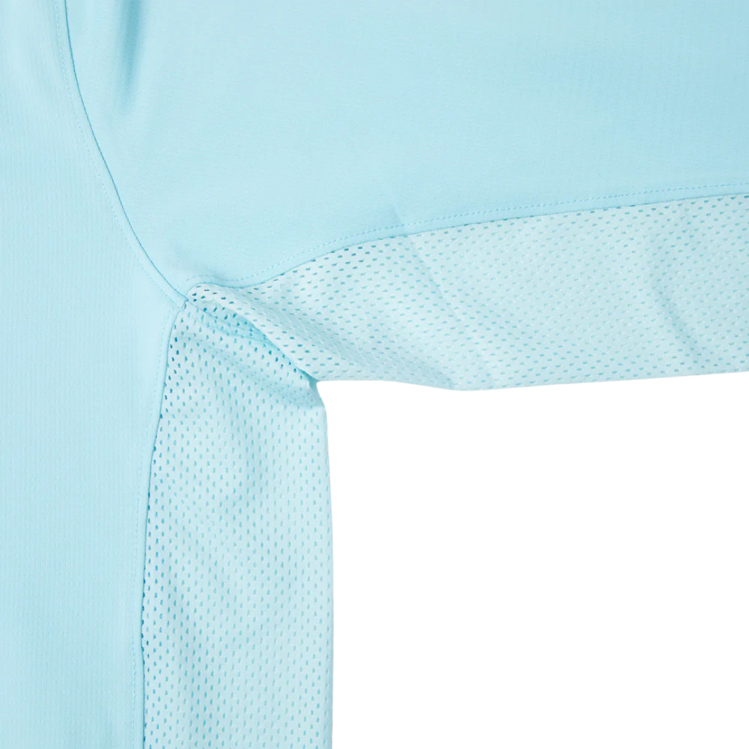 PELAGIC EXO TECH RASHGUARD  - SOLID TAHITI BLUE