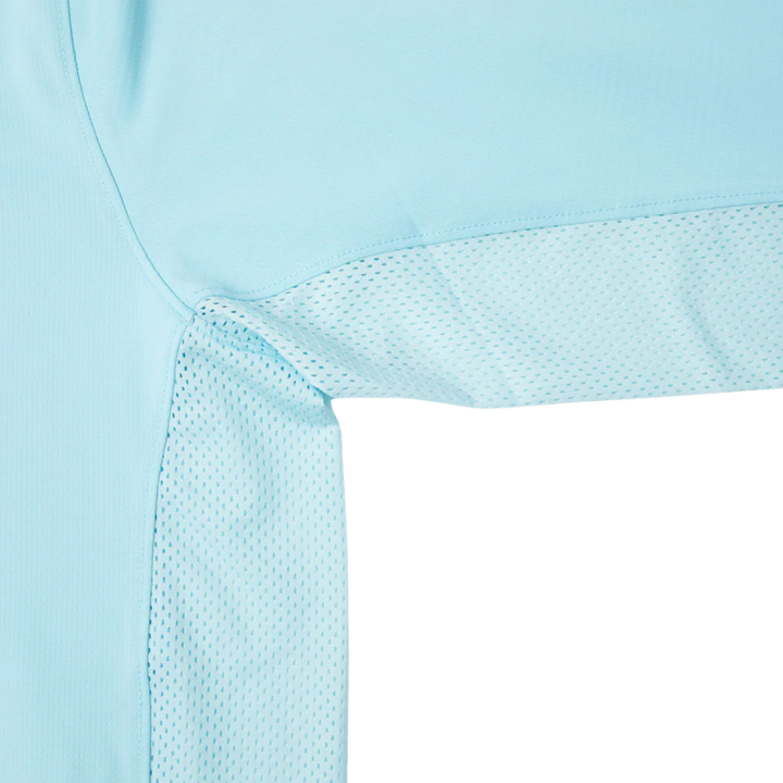 PELAGIC EXO TECH RASHGUARD  - SOLID TAHITI BLUE