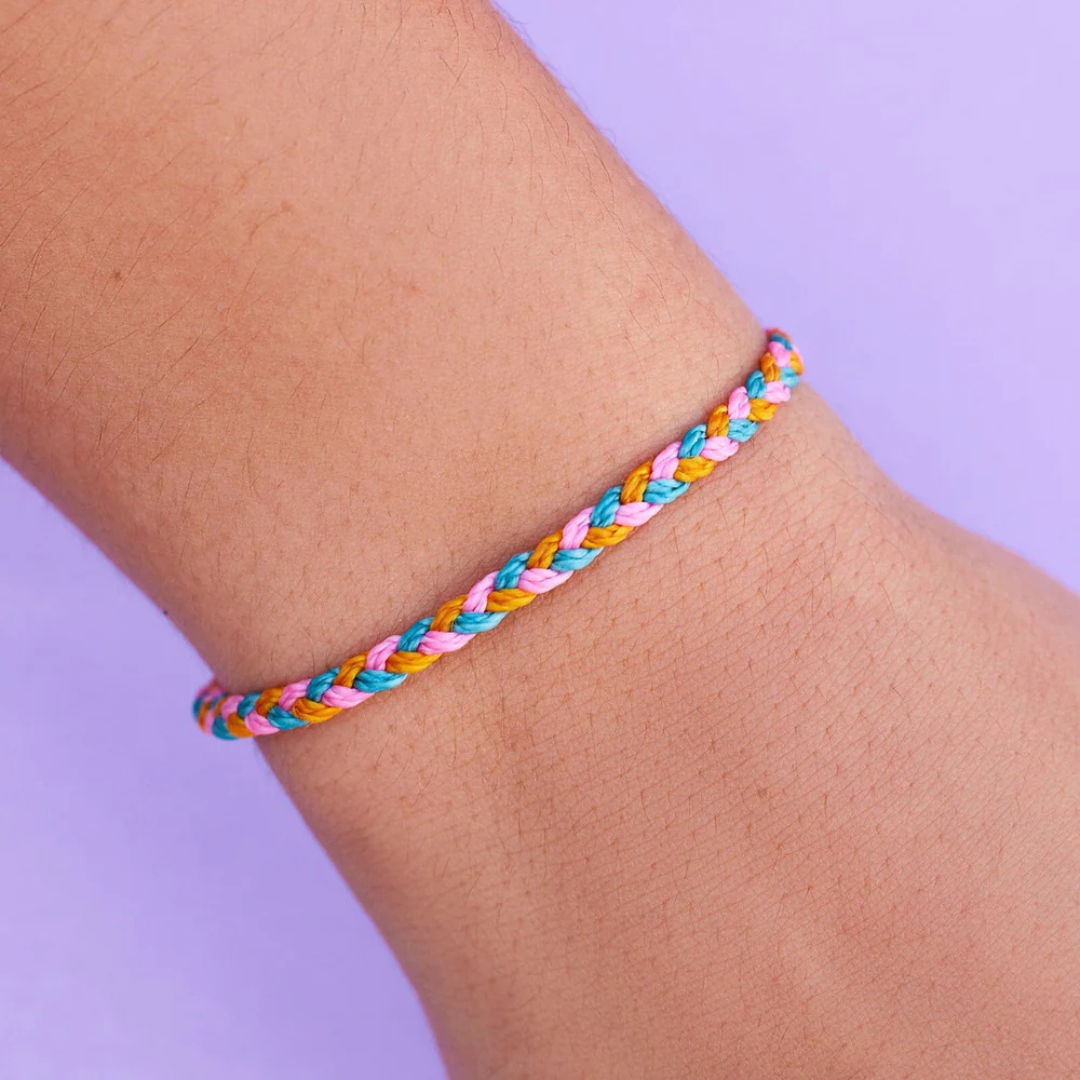 PURA VIDA MULTI MINI BRAIDED TROPIC BRACELET