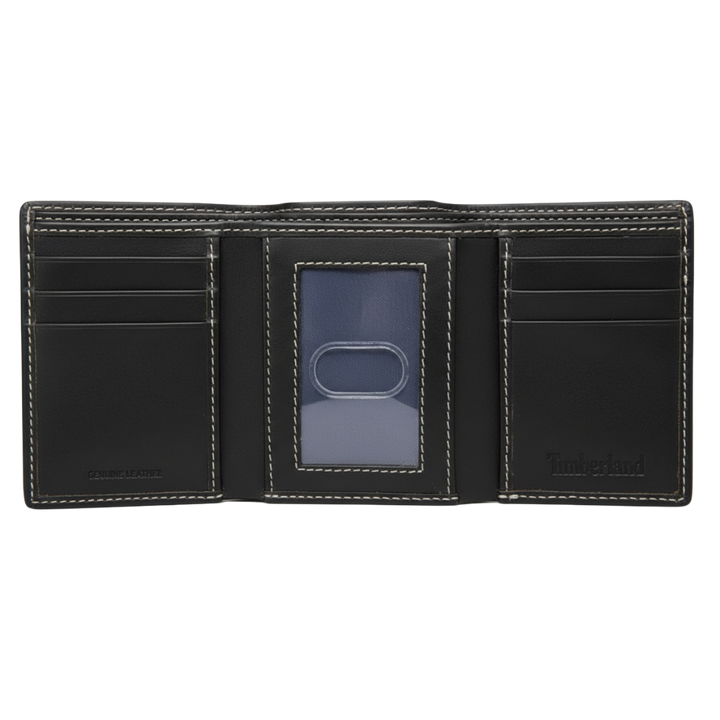 TIMBERLAND TRIFOLD LEATHER WALLET