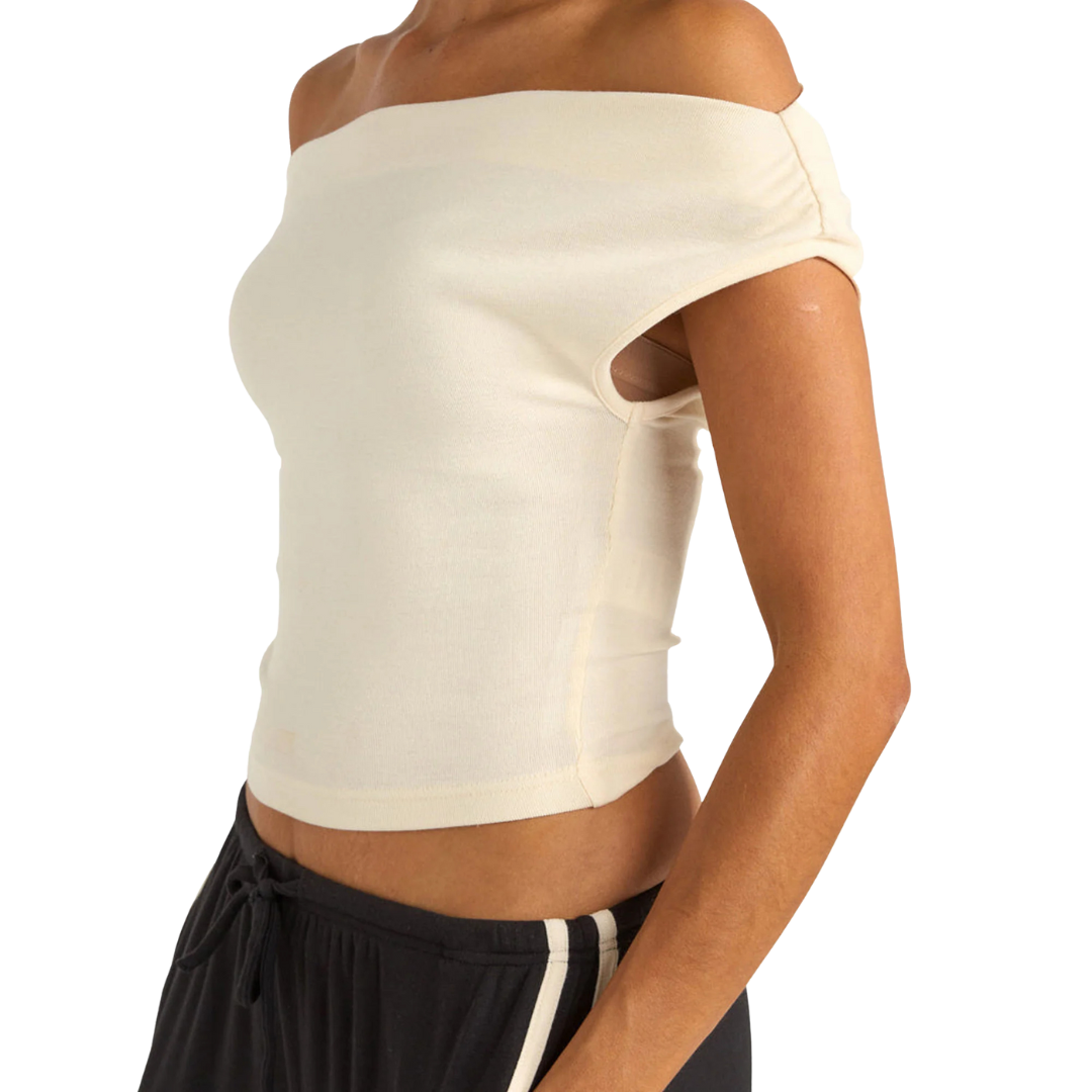 RHYTHM JUNO OFF SHOULDER TOP