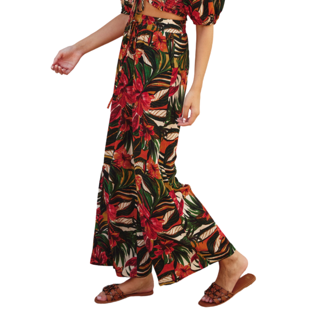 DRESS FORUM MAUI WIDE LEG PANT