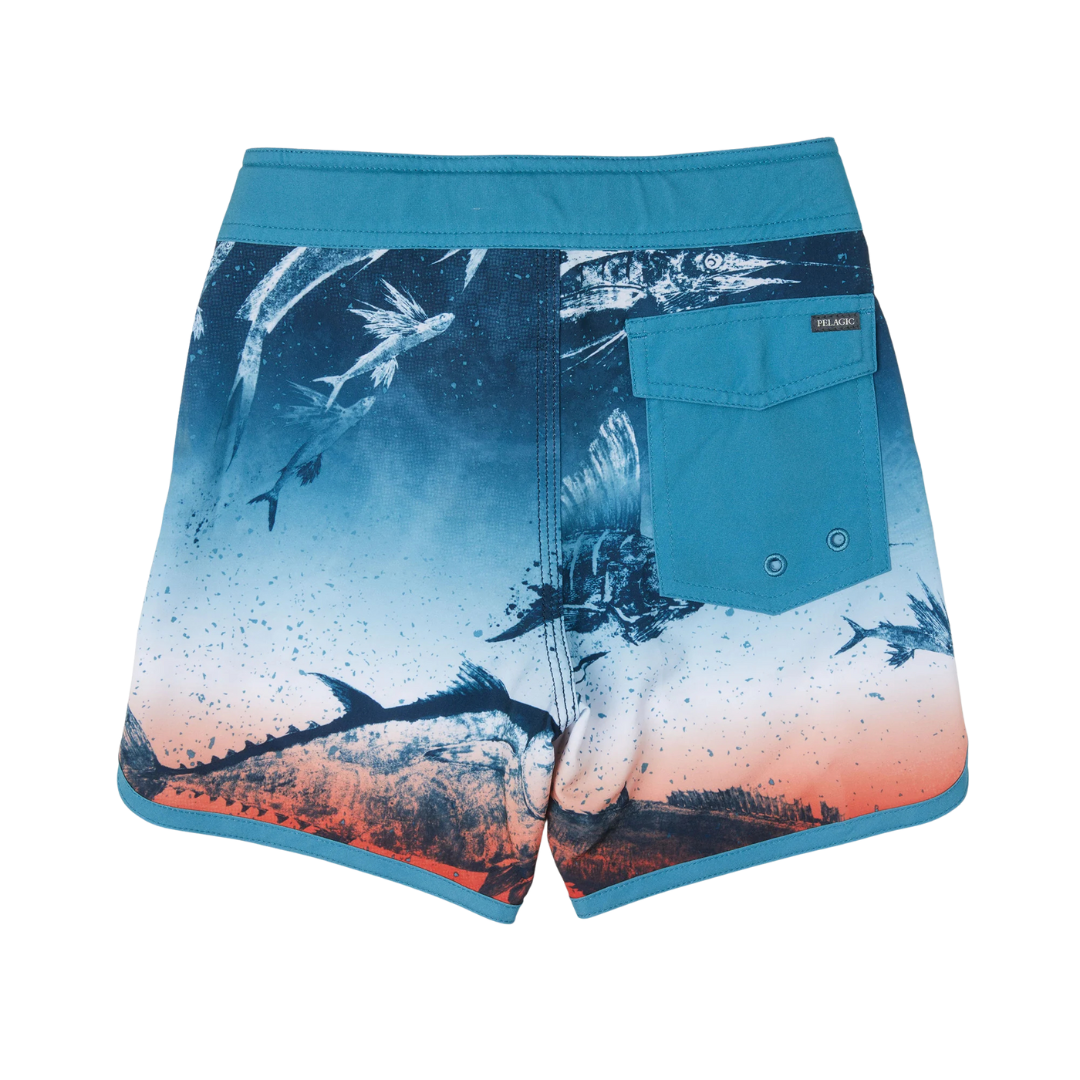 PELAGIC: KIDS HIGH SPOT BOARDSHORT