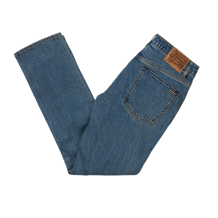 VOLCOM VORTA SLIM FIT JEANS - AGED INDIGO