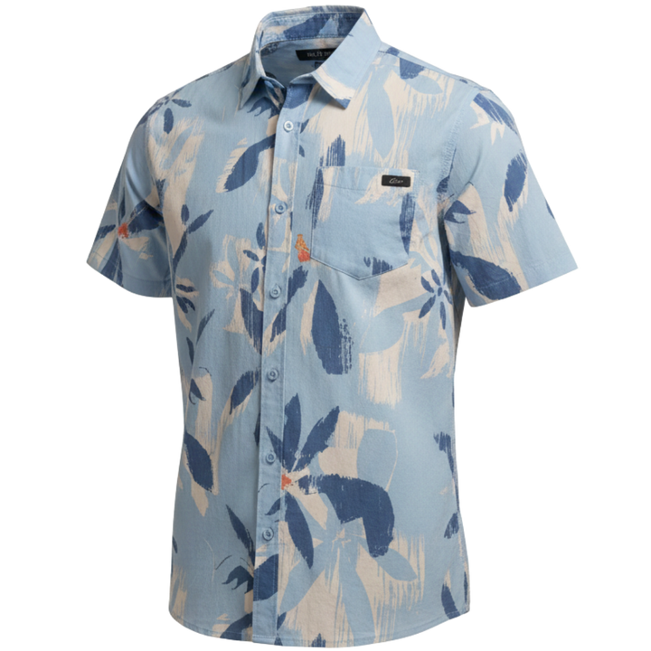 BLUE SONIC BUTTON UP