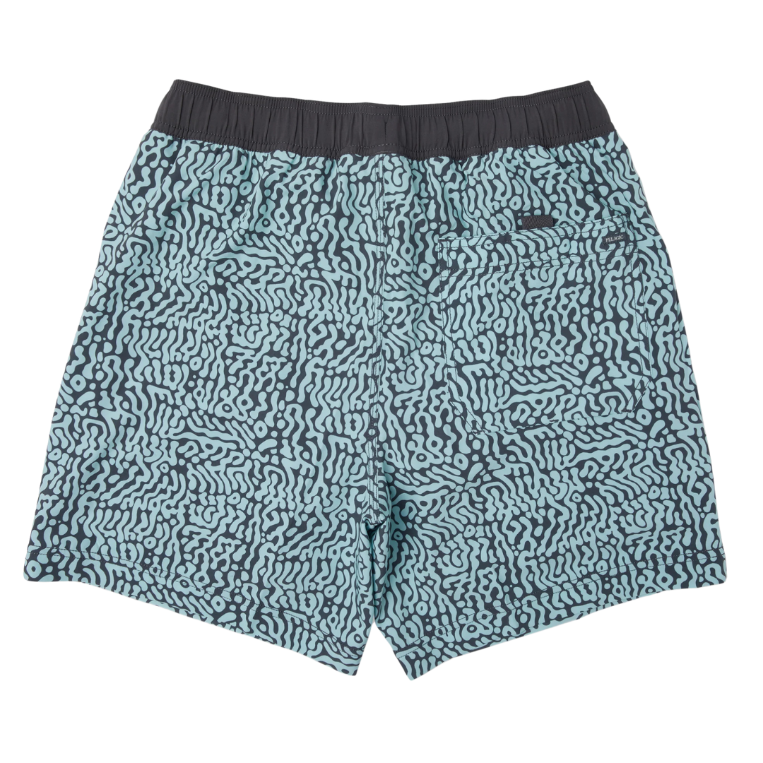 PELAGIC: LEIDAY ELASTIC LINED 17" SHORTS