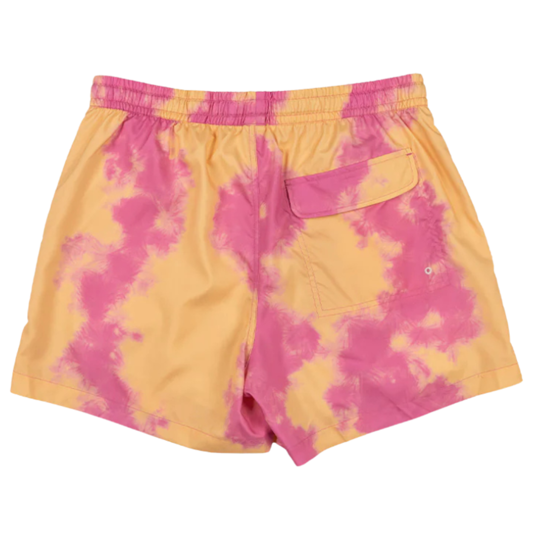 DUVIN ORANGE DYE SWIM SHORT