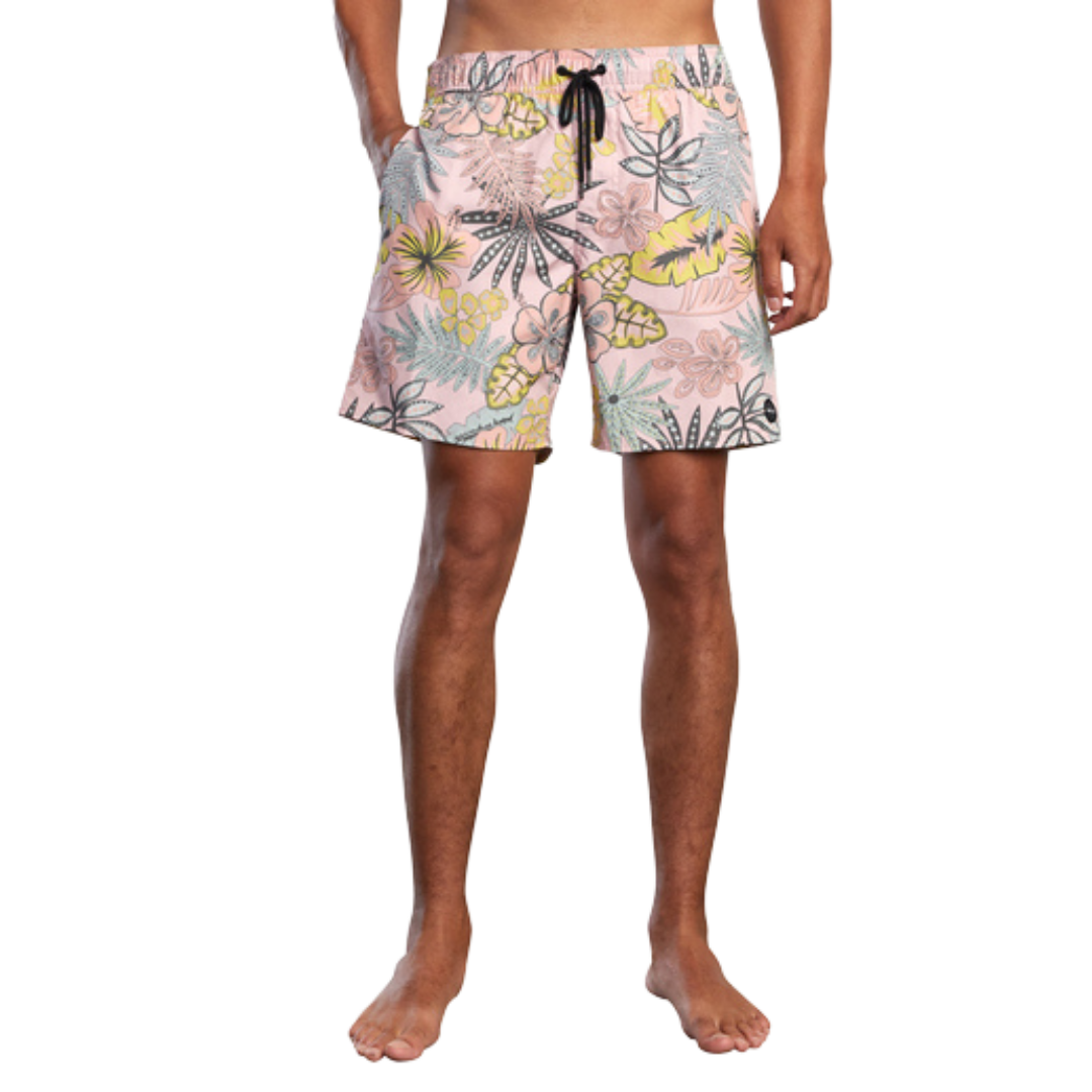 RVCA SINGAPORE SLIMG ELASTIC SHORT