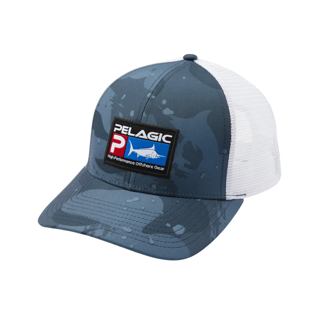 PELAGIC OFFSHORE HAT BRUSHED CAMO