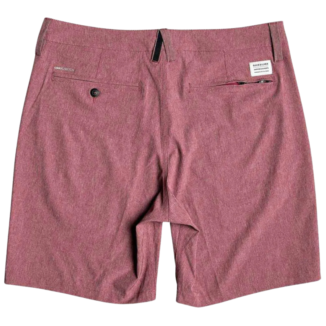 QUIKSILVER UNION HEATHER AMPHIBIAN SHORT