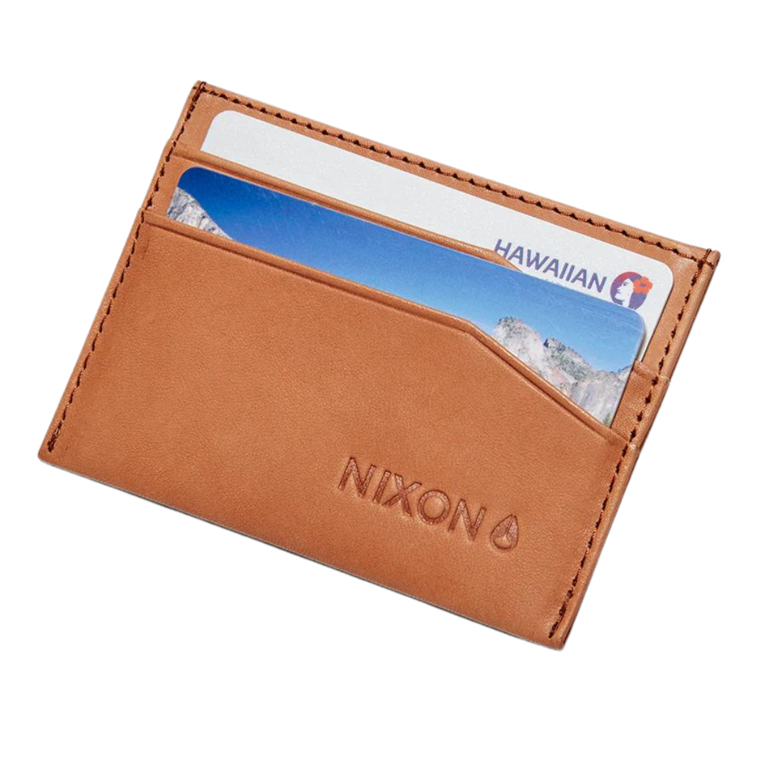 NIXON FLACO LEATHER CARD WALLET