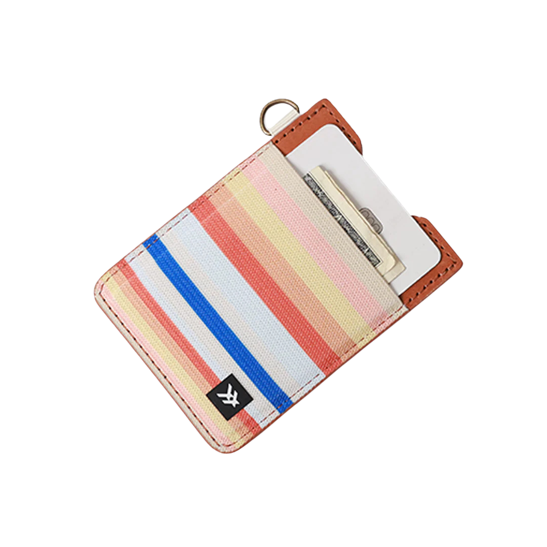 THREAD RENAE PEACH VERTICAL WALLET