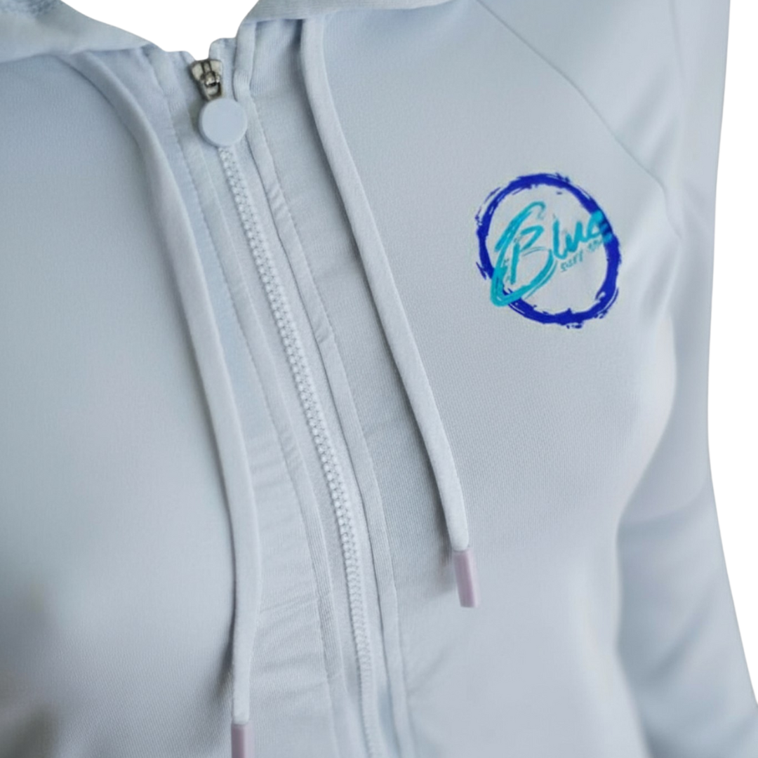 BLUE CABANA DAZE ZIP UP HOODIE