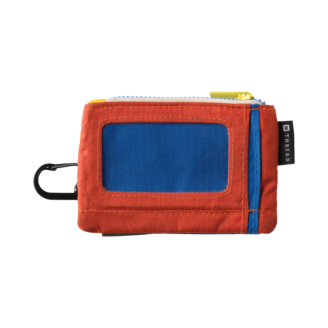 THREAD POUCH WALLET - COLOR BLOCK