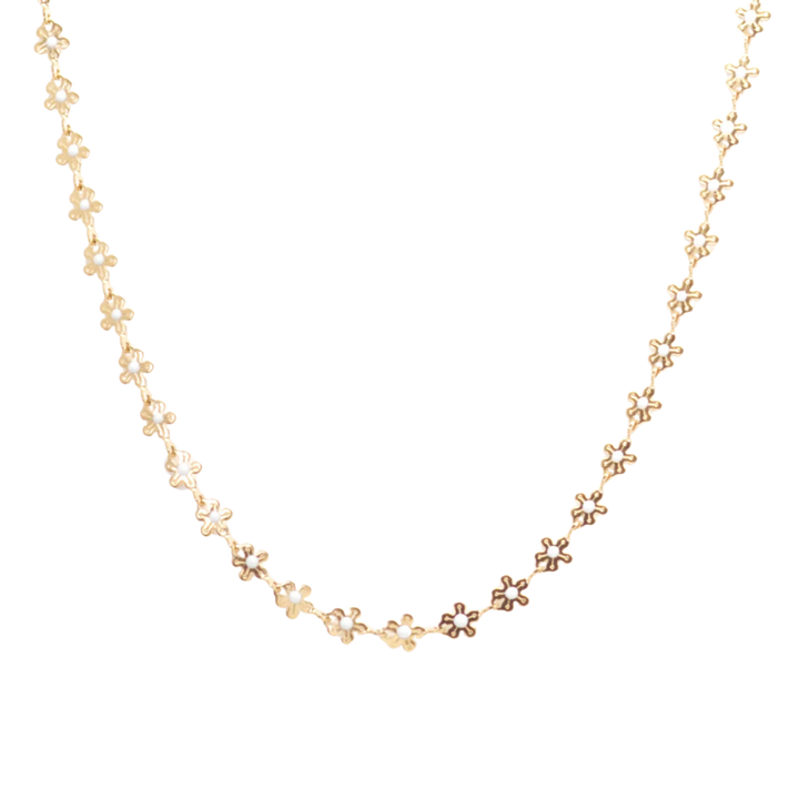 SALTY CALI - BLOOM CHOKER WHITE