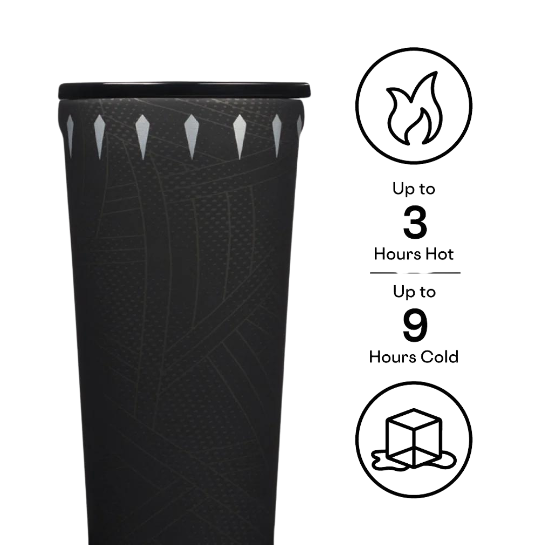 CORKCICLE MARVEL TUMBLER 24OZ - BLACK PANTHER