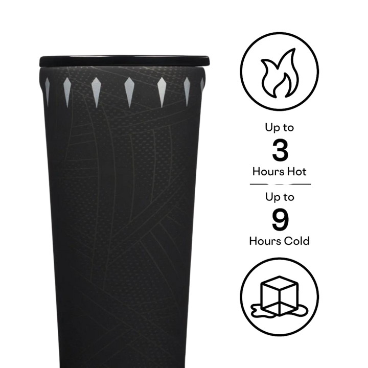 CORKCICLE MARVEL TUMBLER 24OZ - BLACK PANTHER