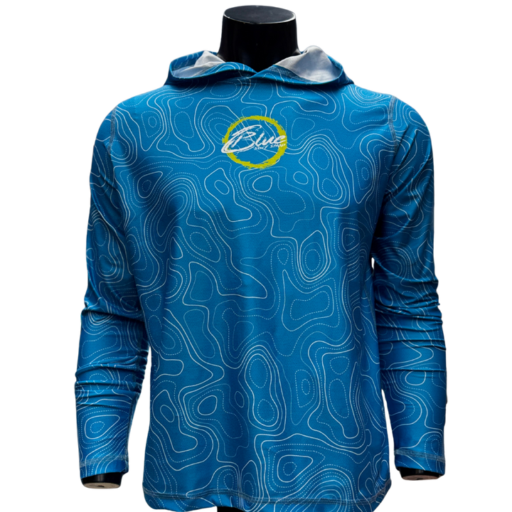 BLUE ULTRA BREATH RASHGUARD - TOPO AQUA