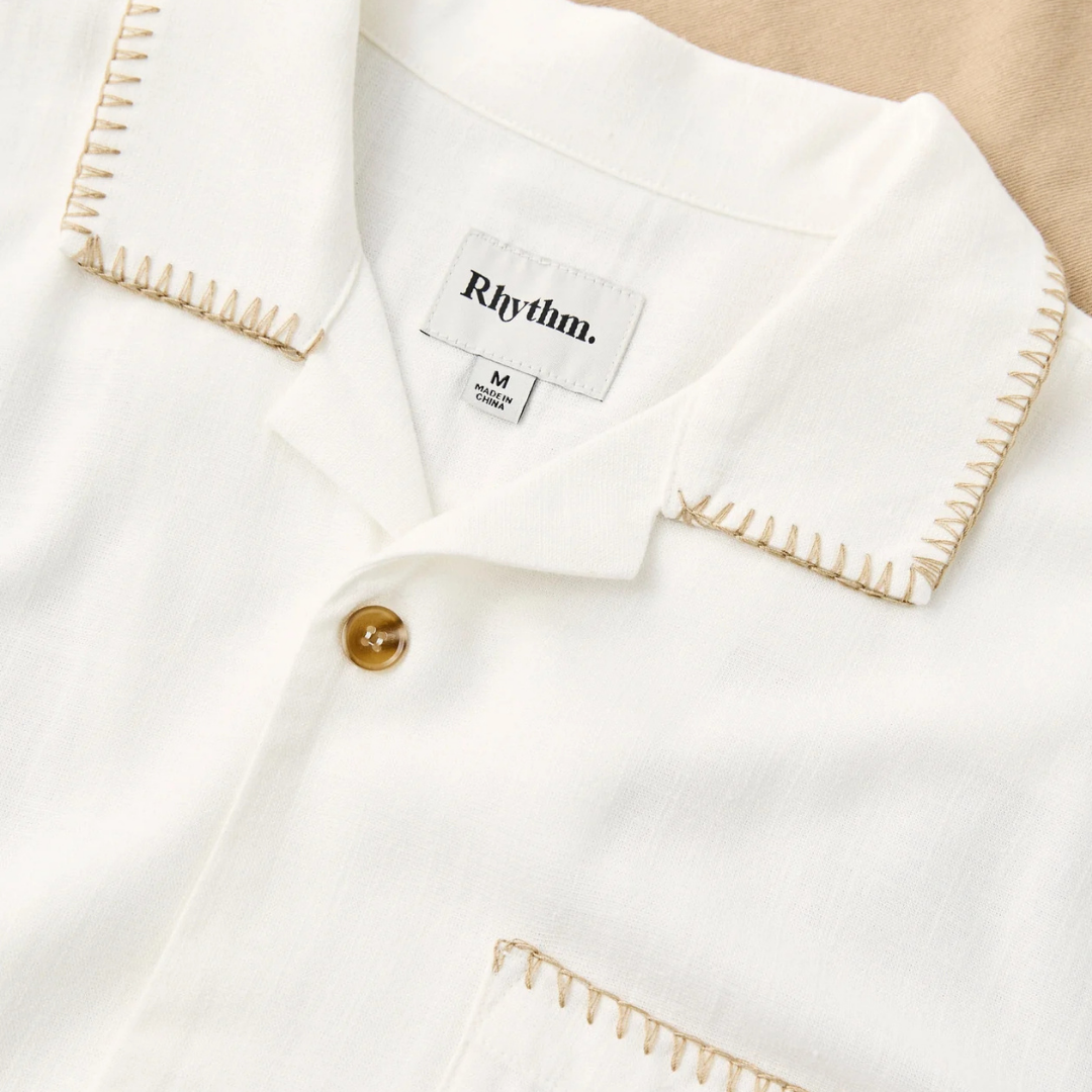 RHYTHM RELAXED WHIP STITCH SHIRT
