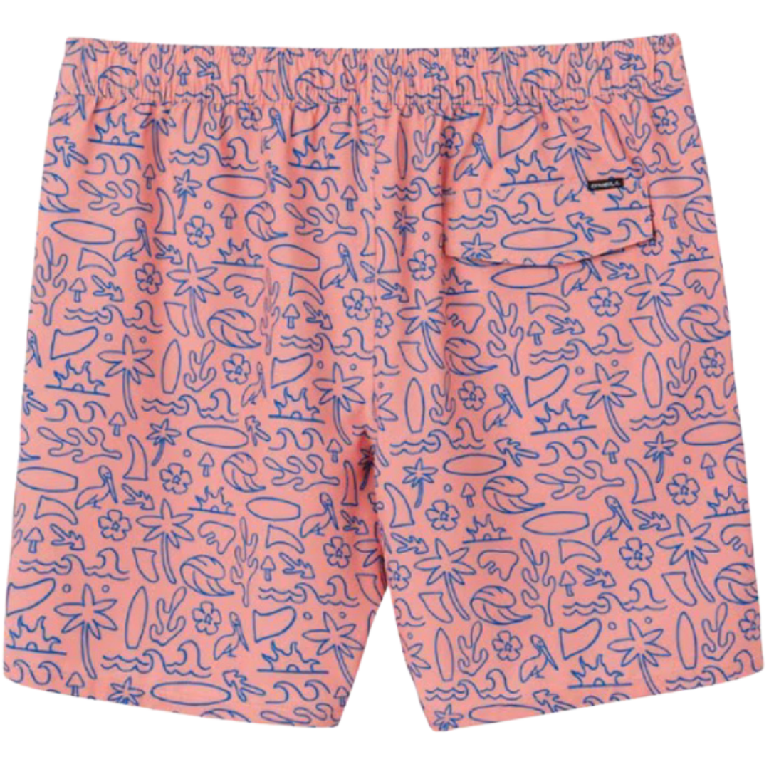 O'NEILL HERMOSA ELASTIC WAIST SHORT 17”