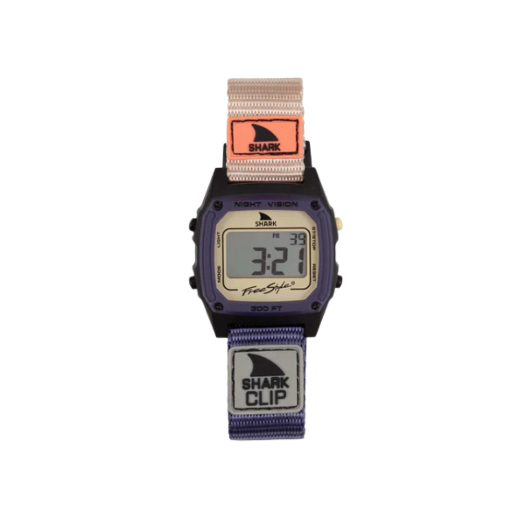 SHARK CLASSIC CLIP INDIGO TAN