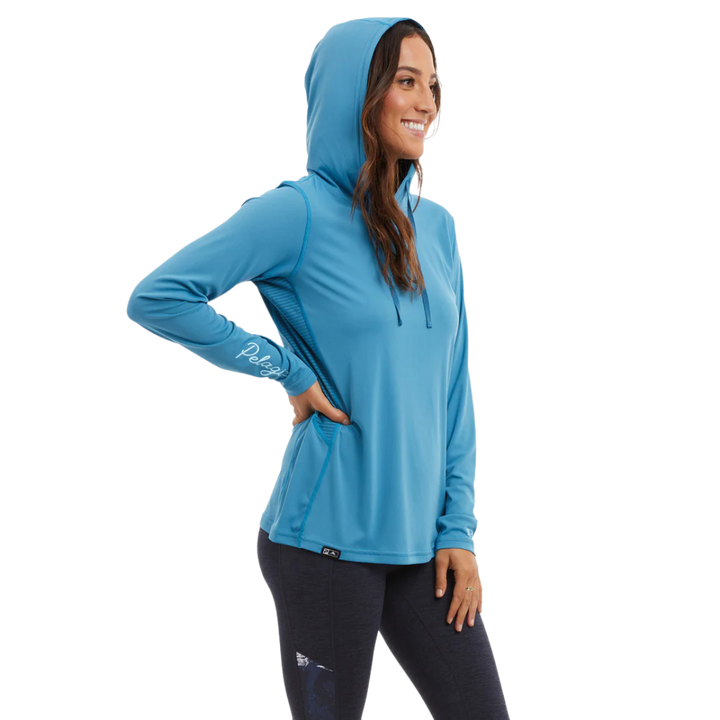 PELAGIC WOMEN VAPORTEK HOODED RASHGUARD