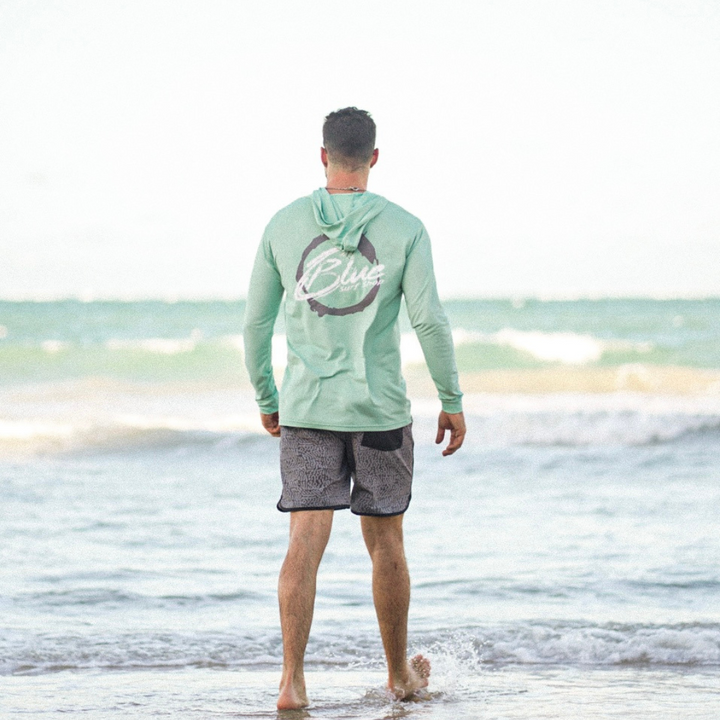 PELAGIC X BLUE AQUATEK RASHGUARD