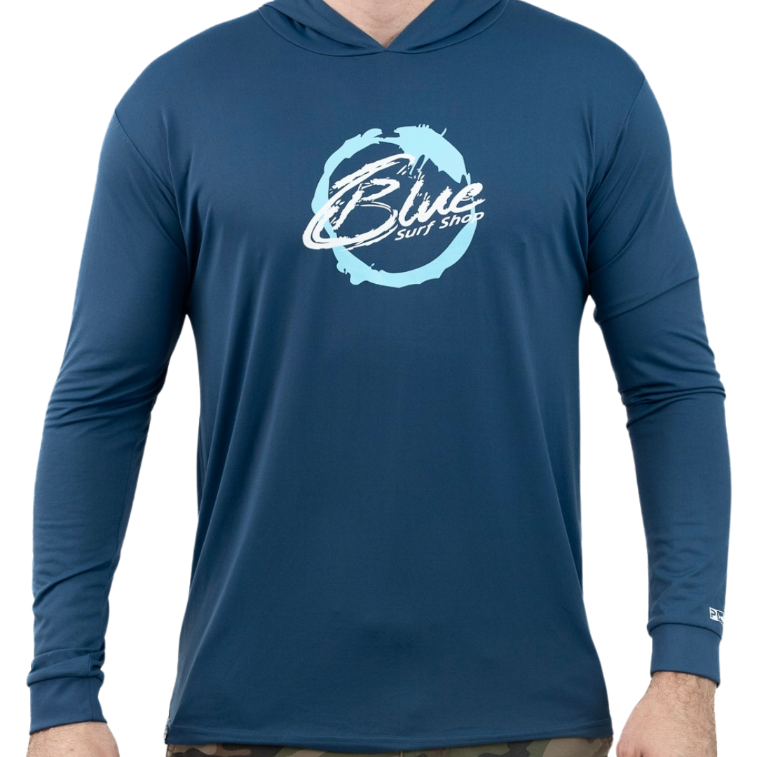 PELAGIC X BLUE AQUATEK RASHGUARD