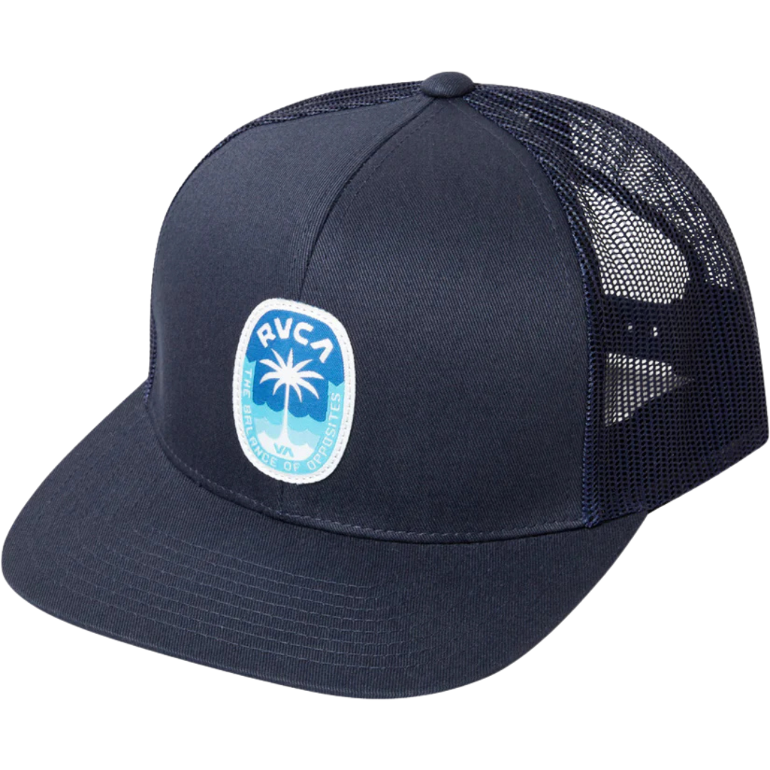 RVCA PRIME PALM TRUCKER HAT