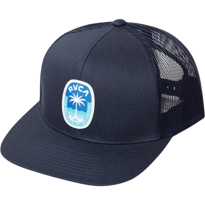 RVCA PRIME PALM TRUCKER HAT