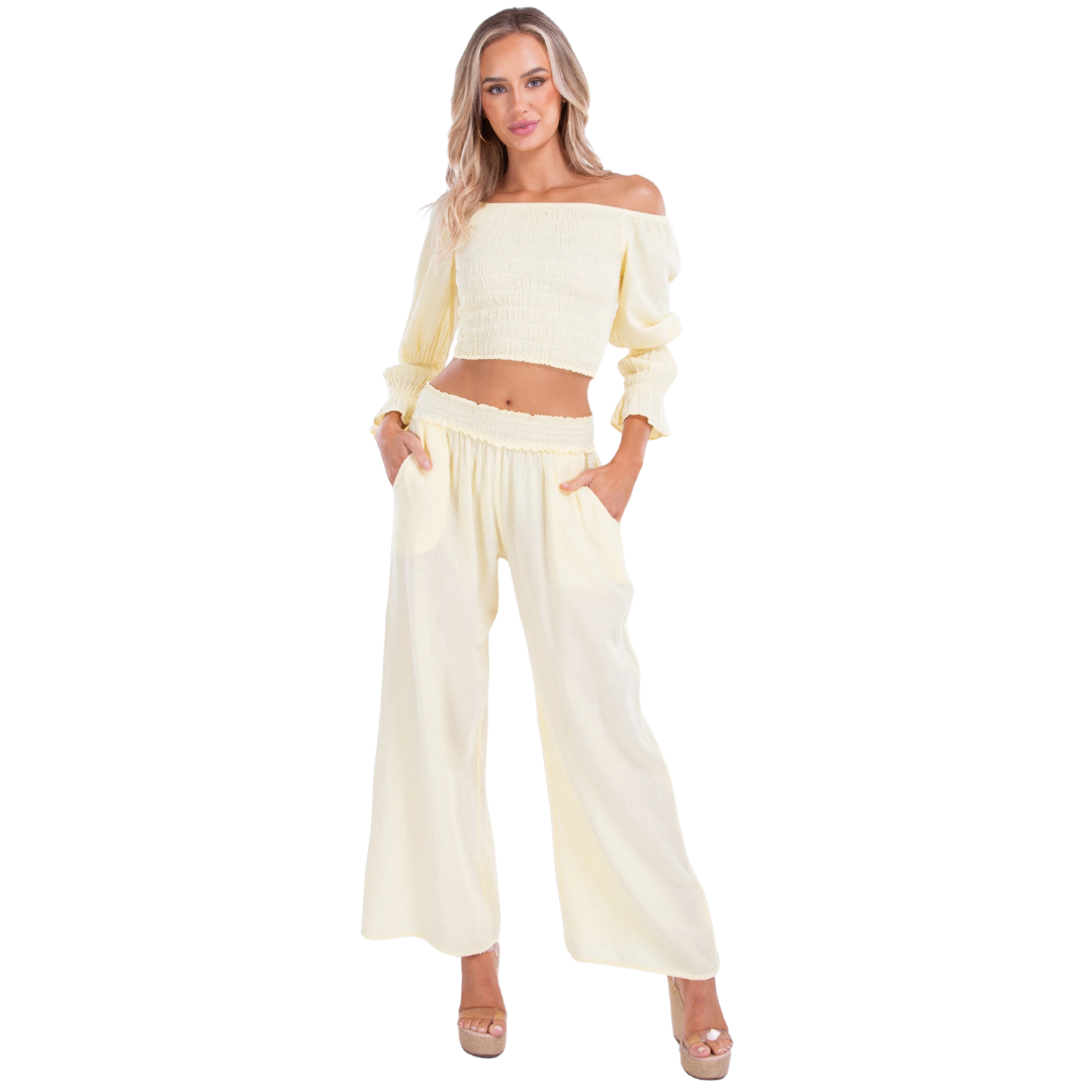 SEASPICE COTTON PANTS