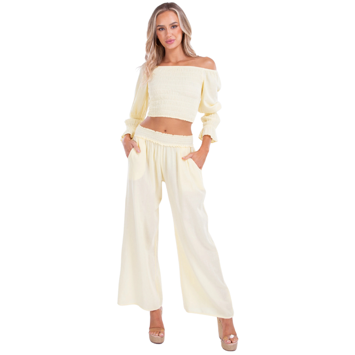 SEASPICE COTTON PANTS
