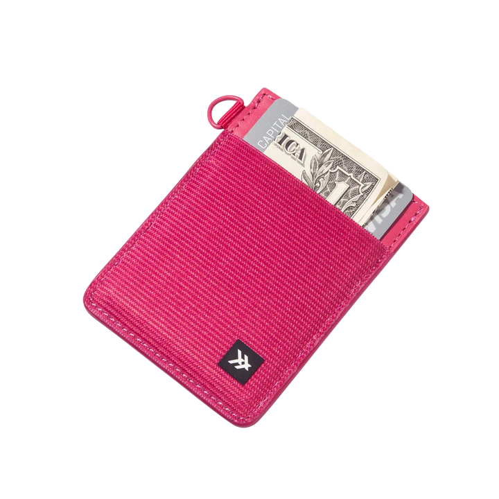 THREAD VERTICAL WALLET - MAGENTA