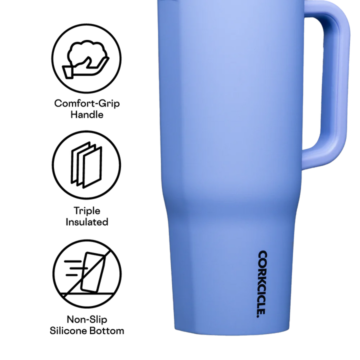 CORKCICLE CRUISER INSULATED TUMBLER WITH HANDLE 40OZ