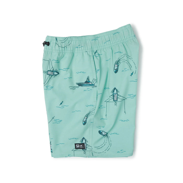 PELAGIC YOUTH DOCKSIDE ELASTIC BOARDSHORTS