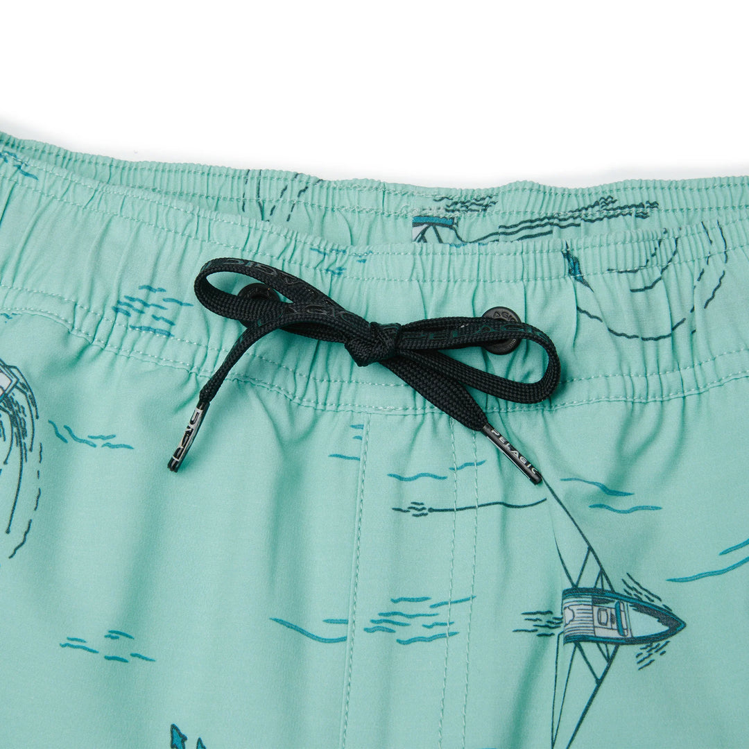 PELAGIC YOUTH DOCKSIDE ELASTIC BOARDSHORTS