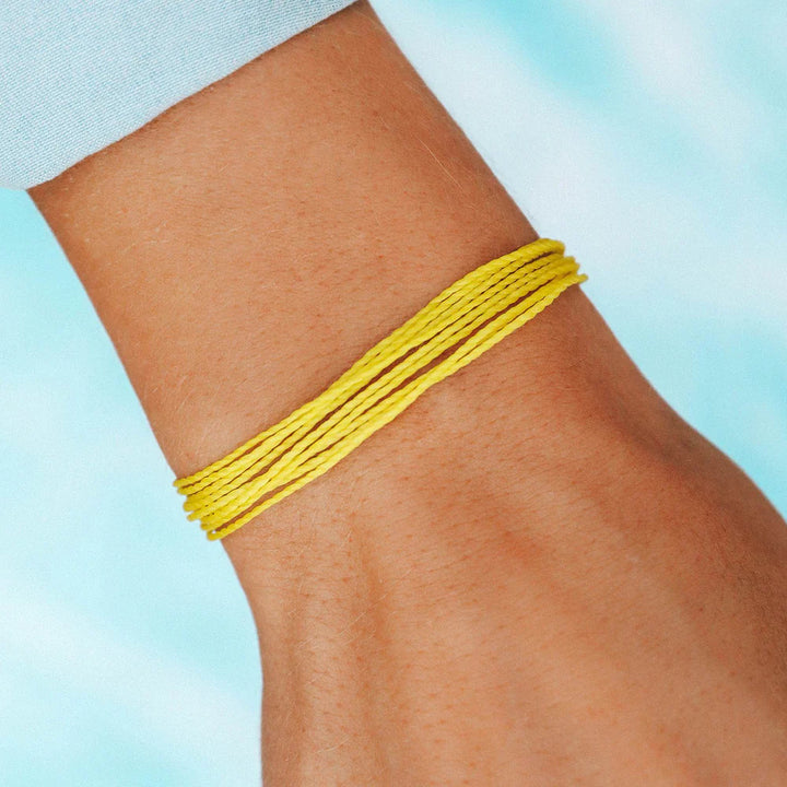 PURA VIDA ORIGINAL BRACELET HAPPY YELLOW