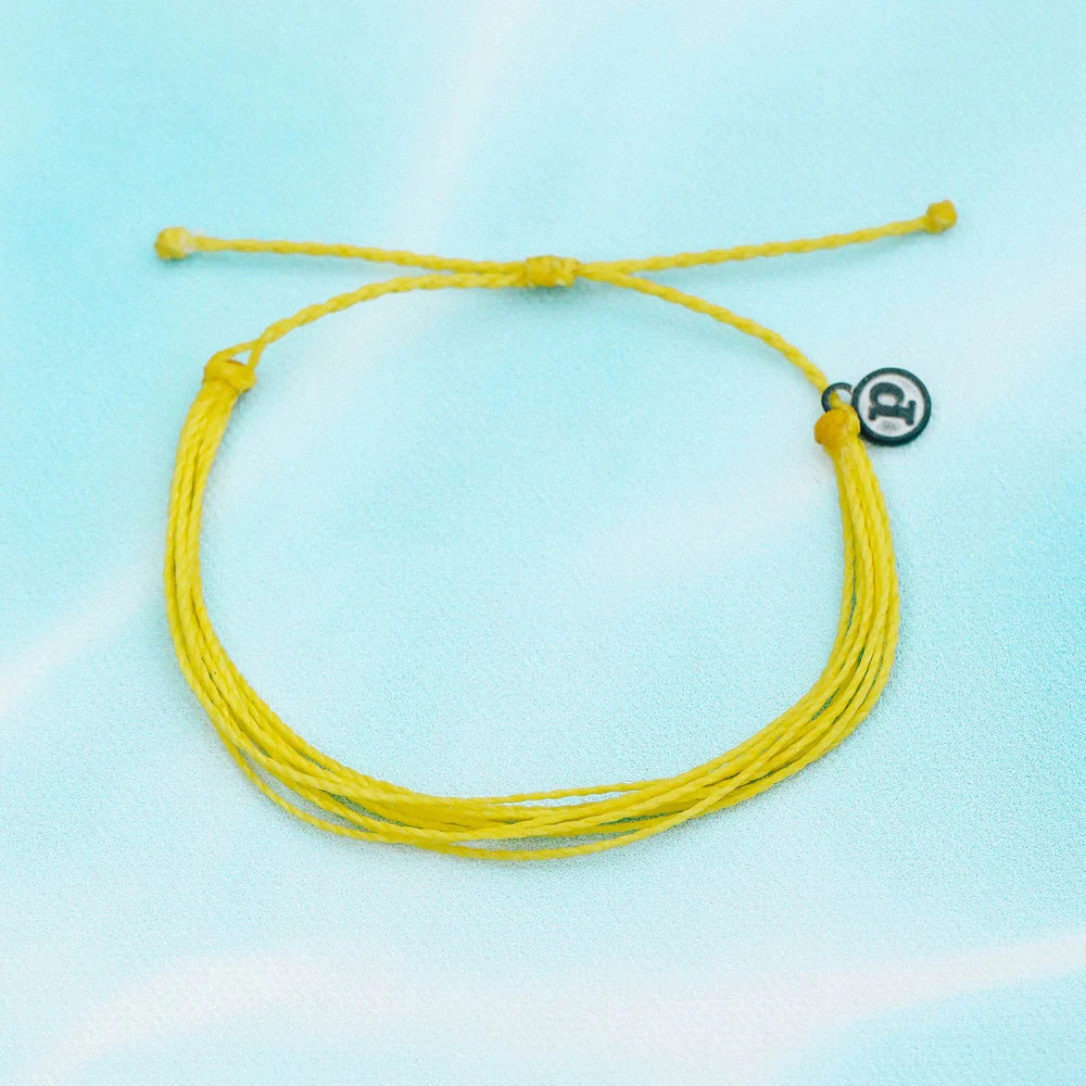 PURA VIDA ORIGINAL BRACELET HAPPY YELLOW