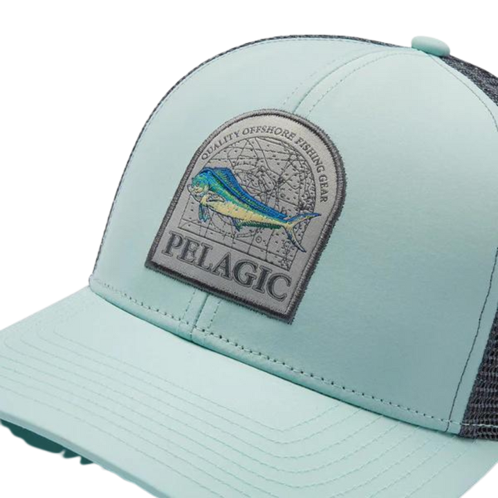 PELAGIC FLYBRIDGE - MAPPED MAHI TURQUOISE