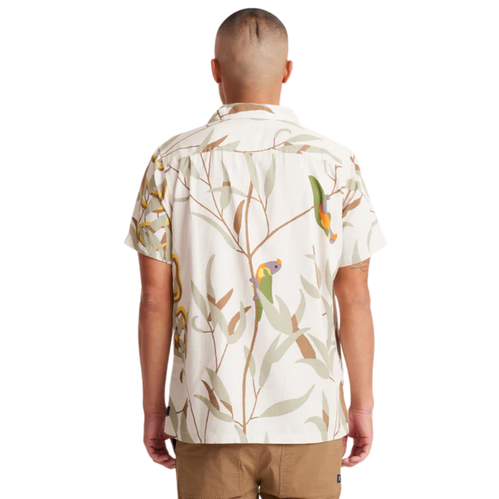 ROARK GONZO SHORT SLEEVE WOVEN - GUM TREE BONE