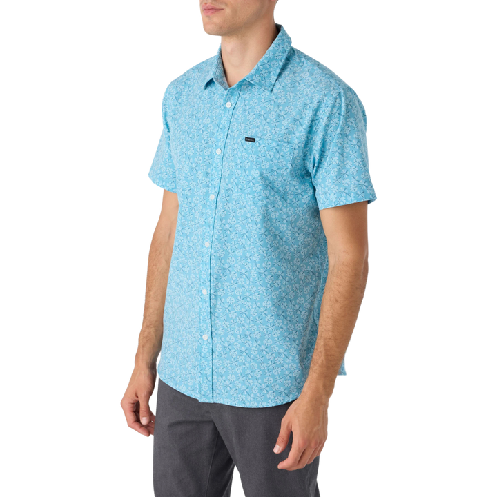 O'NEILL TRVLR UPF TRAVERSE SS SHIRT - BLUE FADE 2