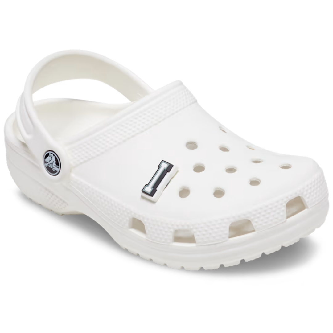 CROCS JIBBITZ LETTER I