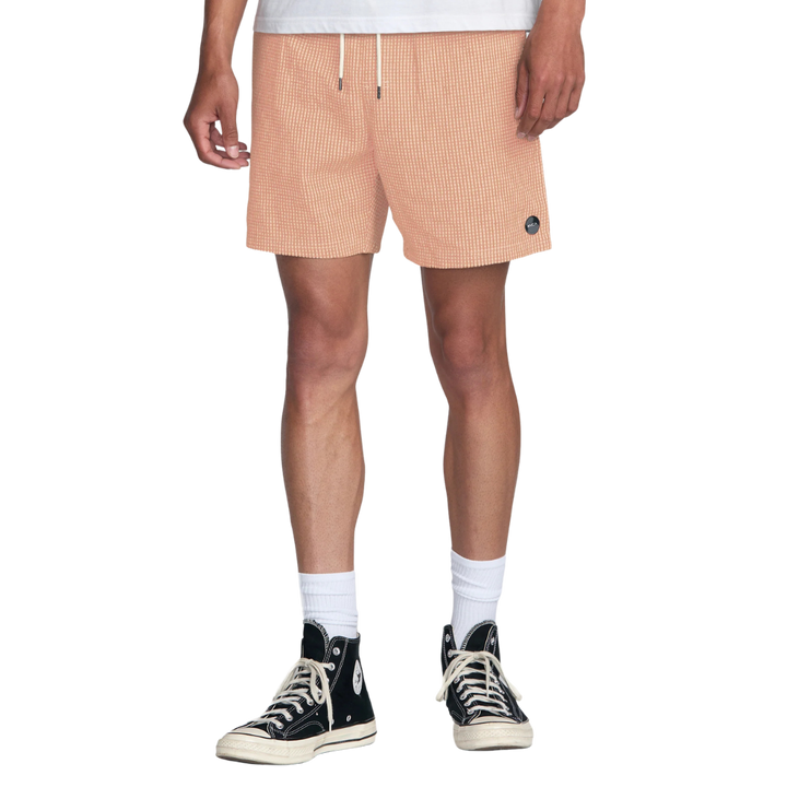 RVCA EXOTICA SEERSUCKER 17" SHORT