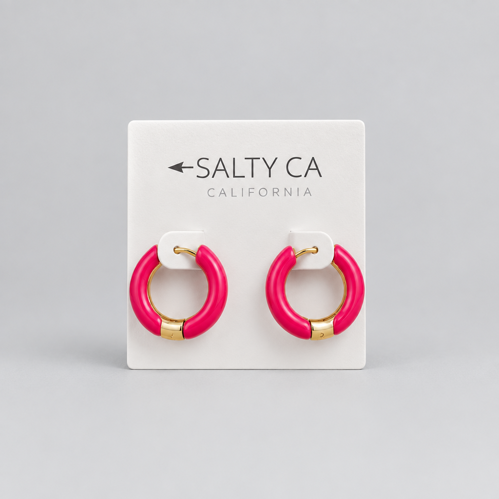 SALTY CALI ELLA HOOPS